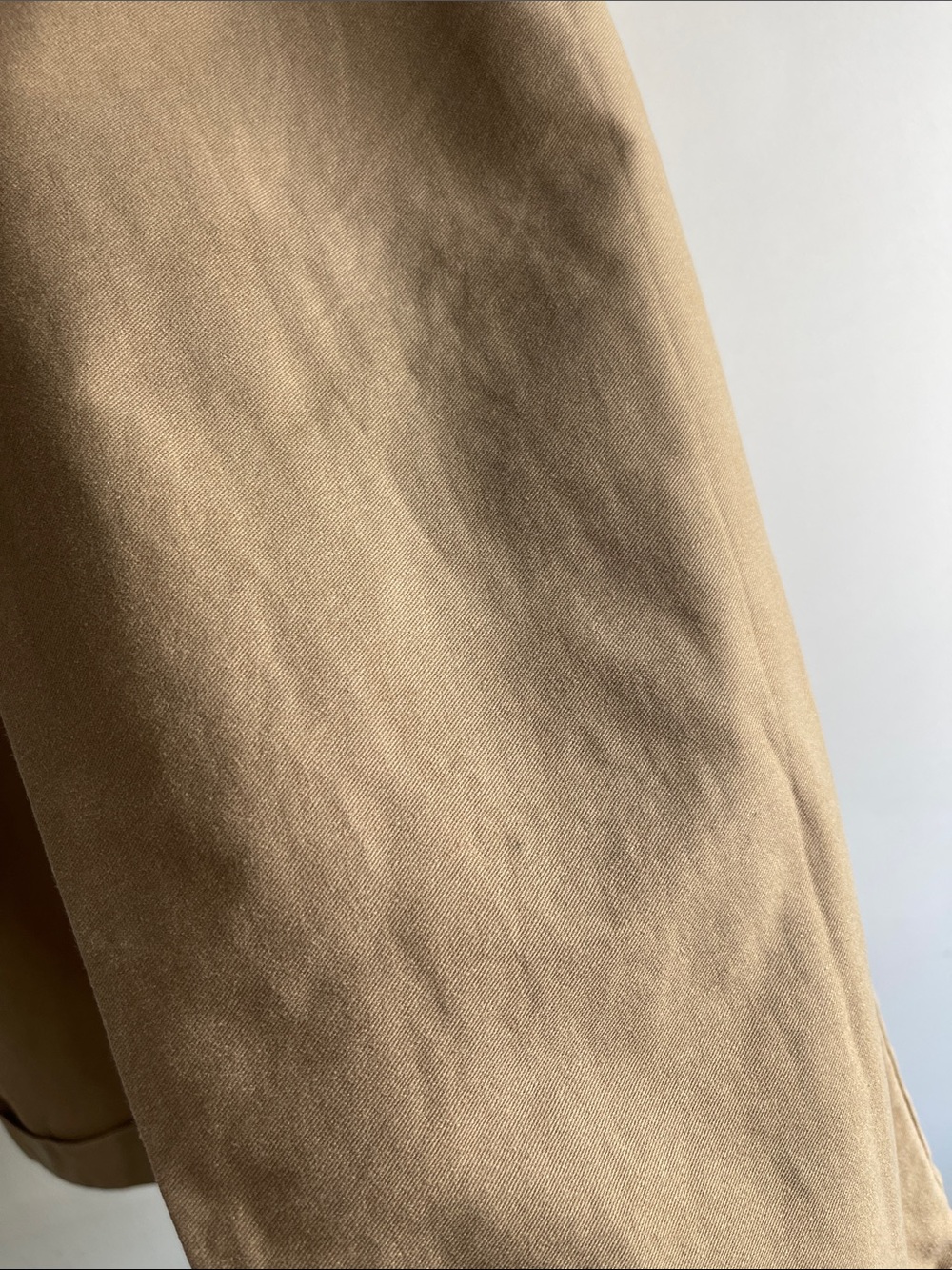 UNIQLO x Ines de la Fressange Tan Wide Leg Cotton Trousers French Girl Classic - Picture 6 of 16